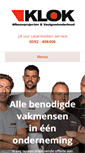 Mobile Screenshot of klok.nl